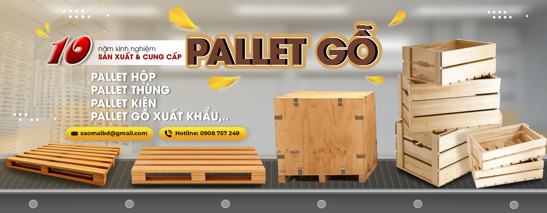 Công Ty TNHH Pallet Sao Mai